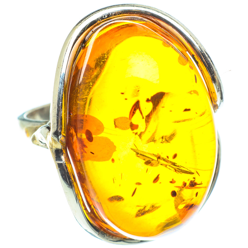 Baltic Amber Rings handcrafted by Ana Silver Co - RING58265