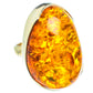 Baltic Amber Rings handcrafted by Ana Silver Co - RING58268