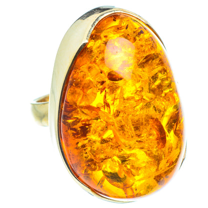Baltic Amber Rings handcrafted by Ana Silver Co - RING58268