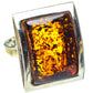 Baltic Amber Rings handcrafted by Ana Silver Co - RING58269