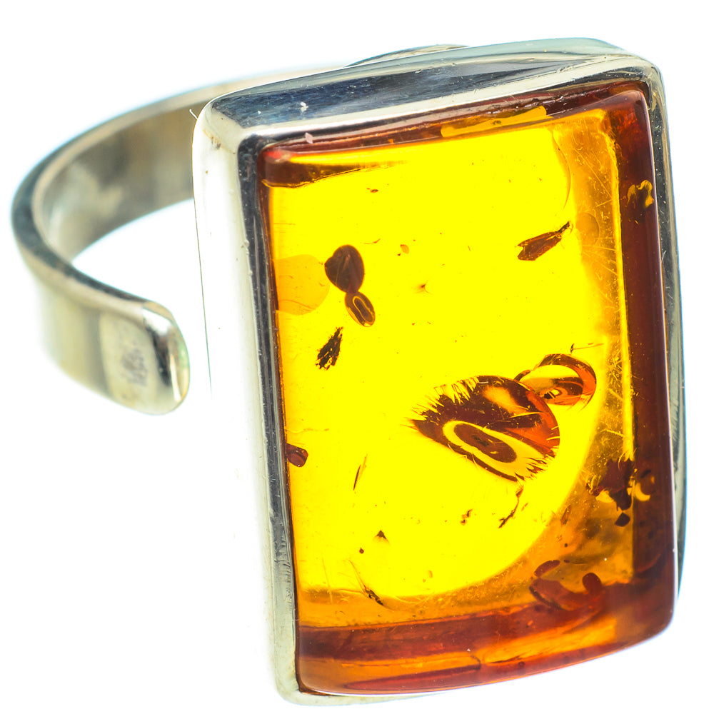 Baltic Amber Rings handcrafted by Ana Silver Co - RING58272