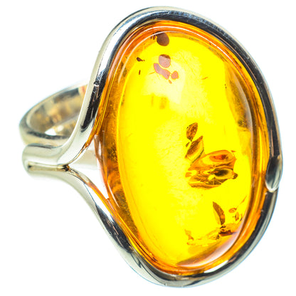 Baltic Amber Rings handcrafted by Ana Silver Co - RING58274