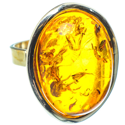 Baltic Amber Rings handcrafted by Ana Silver Co - RING58284