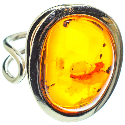 Baltic Amber Rings handcrafted by Ana Silver Co - RING58293