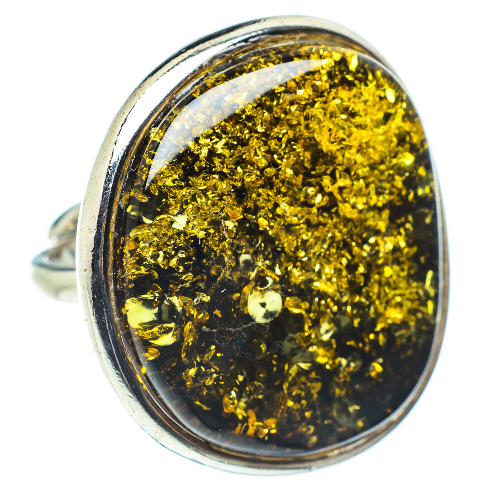 Baltic Amber Rings handcrafted by Ana Silver Co - RING58300