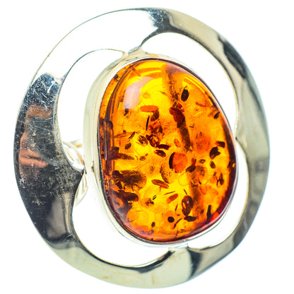 Baltic Amber Rings handcrafted by Ana Silver Co - RING58306