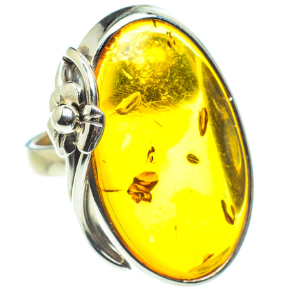 Baltic Amber Rings handcrafted by Ana Silver Co - RING58307