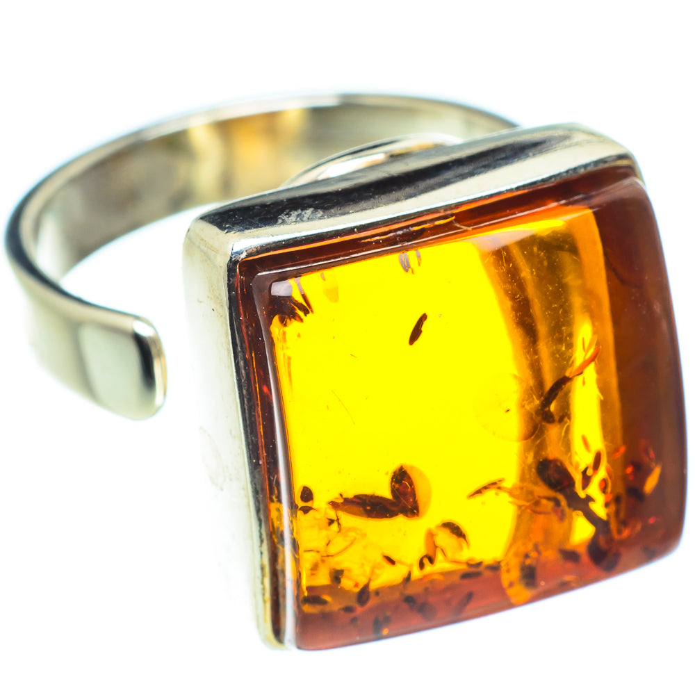 Baltic Amber Rings handcrafted by Ana Silver Co - RING58309