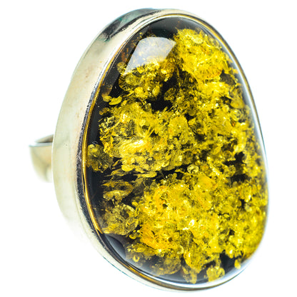 Baltic Amber Rings handcrafted by Ana Silver Co - RING58319