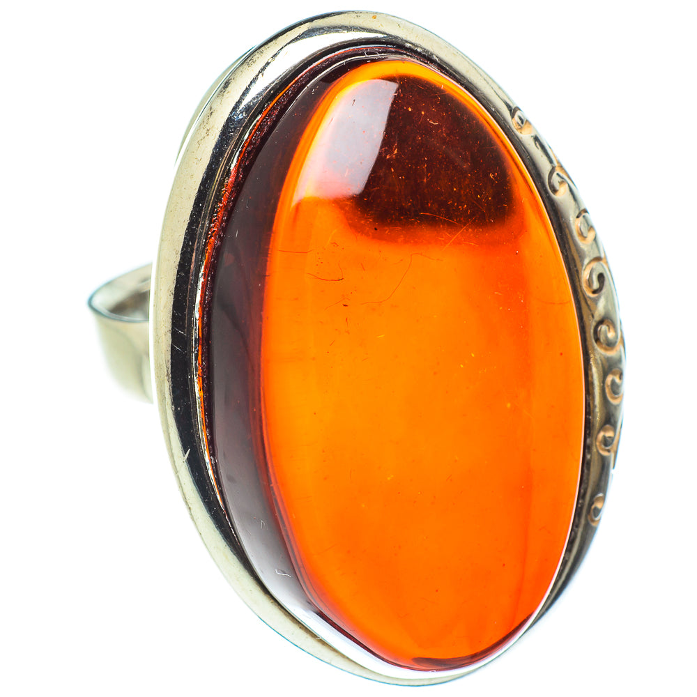 Baltic Amber Rings handcrafted by Ana Silver Co - RING58325