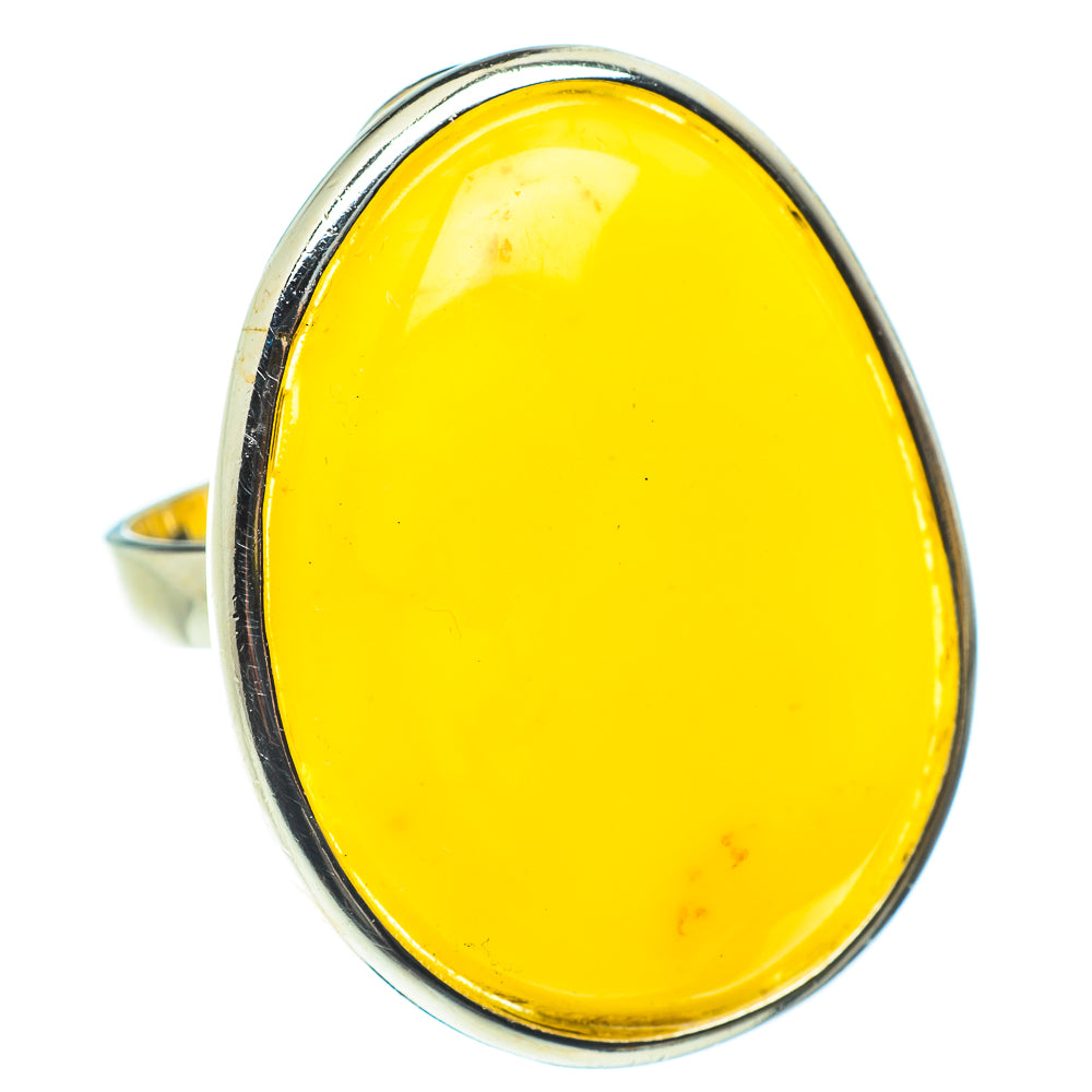 Baltic Amber Rings handcrafted by Ana Silver Co - RING58329