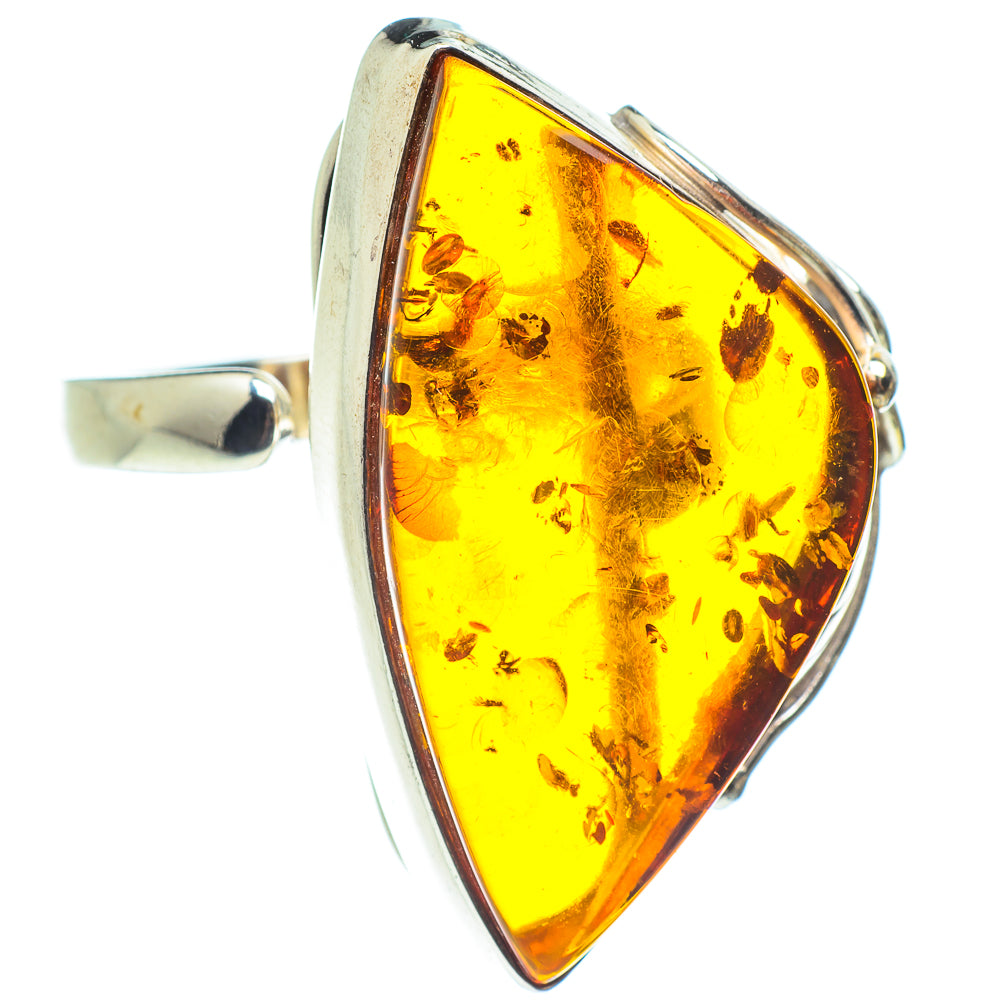 Baltic Amber Rings handcrafted by Ana Silver Co - RING58347