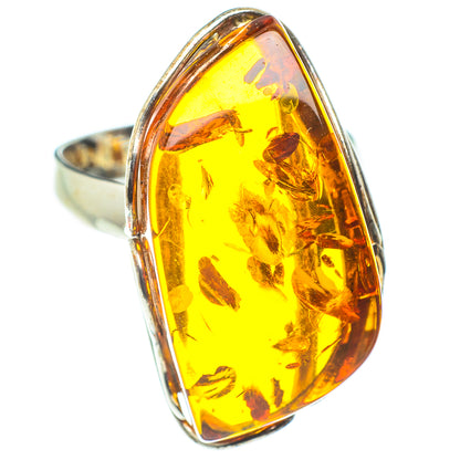 Baltic Amber Rings handcrafted by Ana Silver Co - RING58358