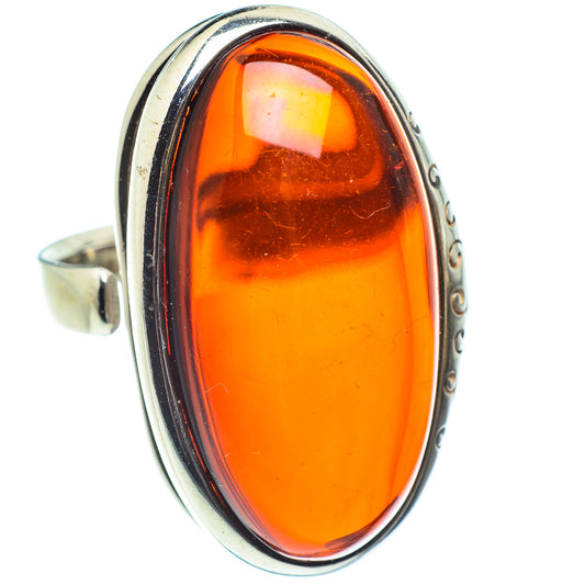 Baltic Amber Rings handcrafted by Ana Silver Co - RING58362