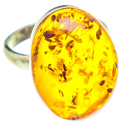 Baltic Amber Rings handcrafted by Ana Silver Co - RING58366