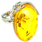 Baltic Amber Rings handcrafted by Ana Silver Co - RING58368