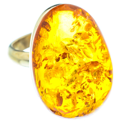 Baltic Amber Rings handcrafted by Ana Silver Co - RING58376