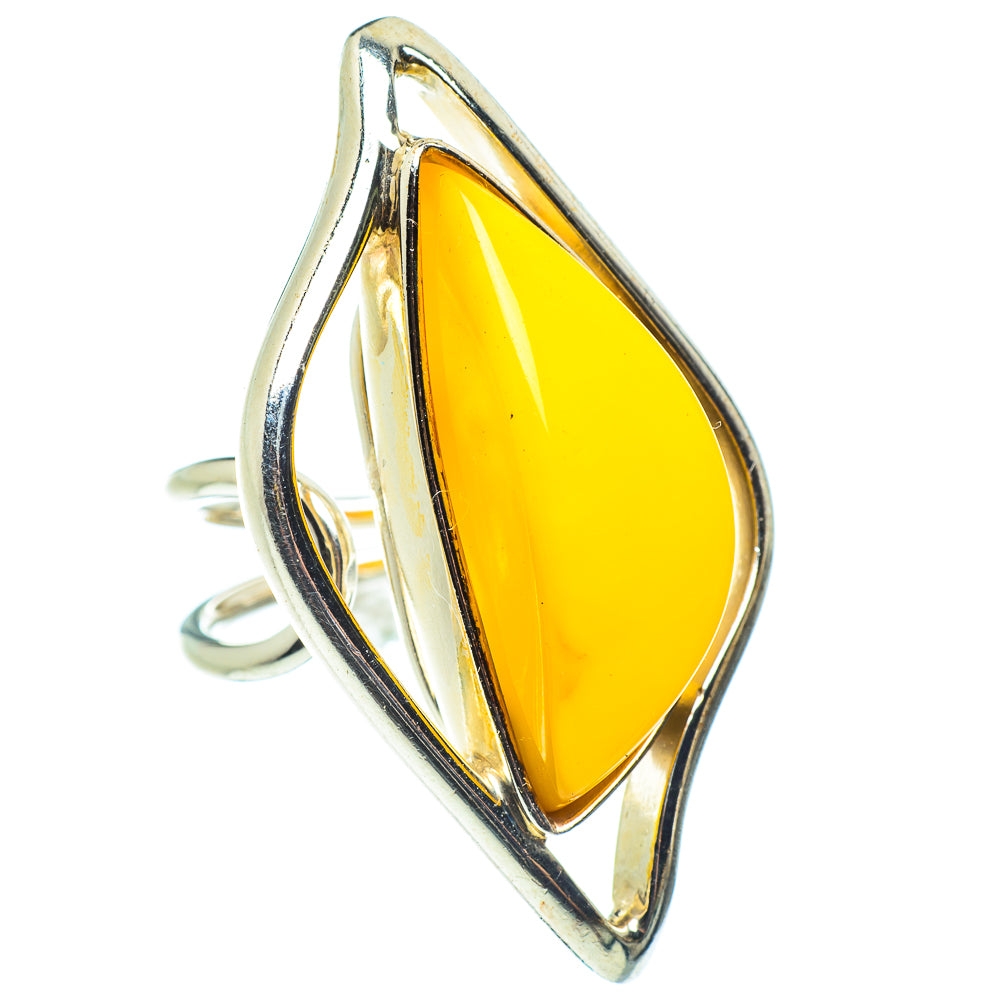 Baltic Amber Rings handcrafted by Ana Silver Co - RING58380