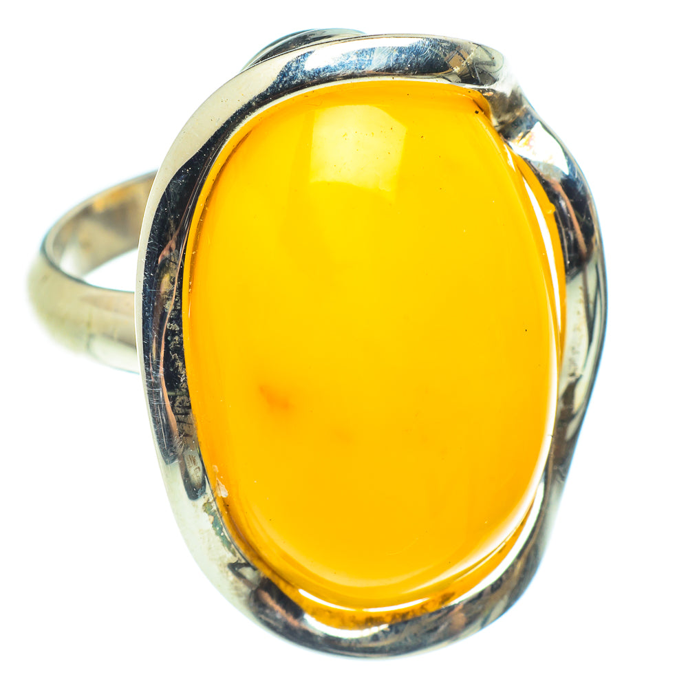 Baltic Amber Rings handcrafted by Ana Silver Co - RING58385