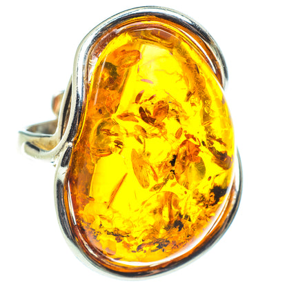 Baltic Amber Rings handcrafted by Ana Silver Co - RING58386