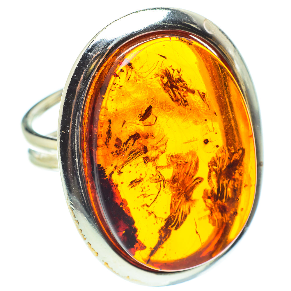 Baltic Amber Rings handcrafted by Ana Silver Co - RING58387