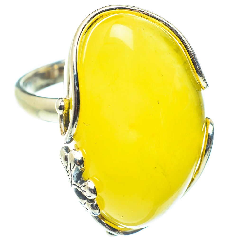 Baltic Amber Rings handcrafted by Ana Silver Co - RING58399