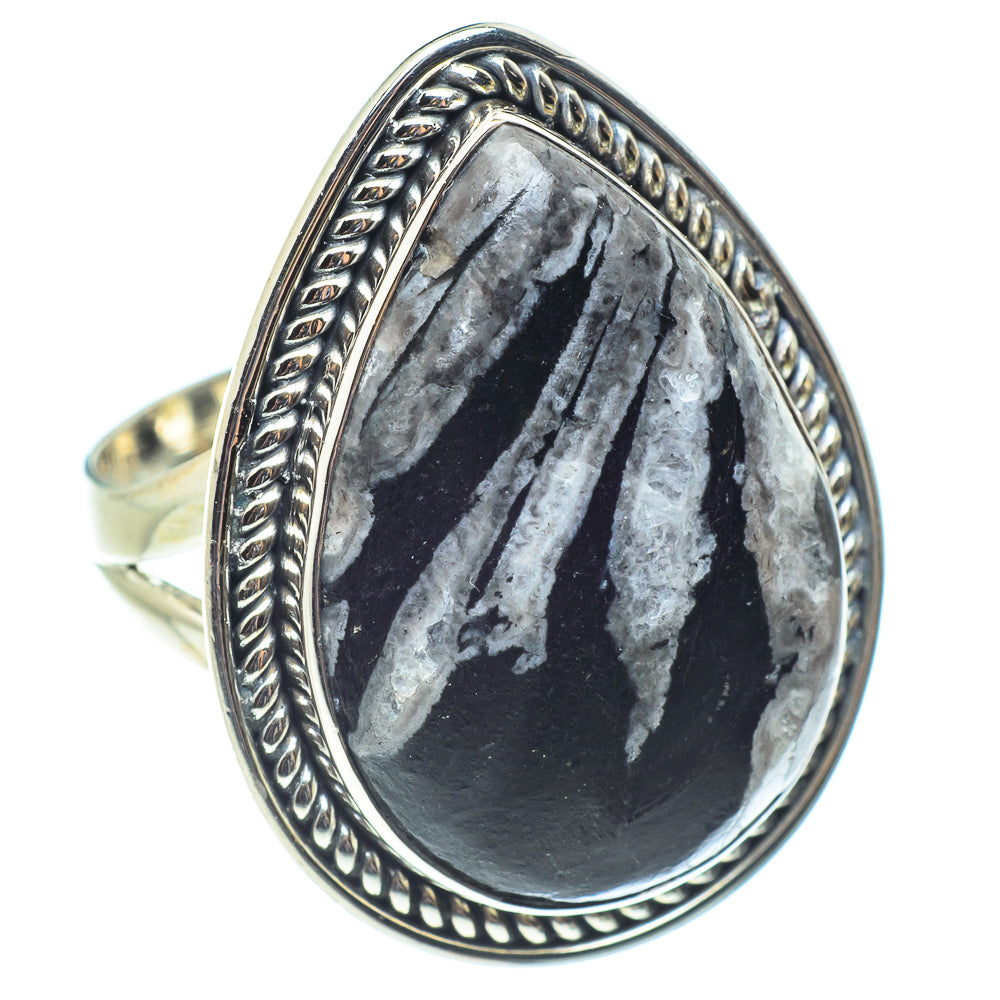 Chrysanthemum Stone Rings handcrafted by Ana Silver Co - RING58407
