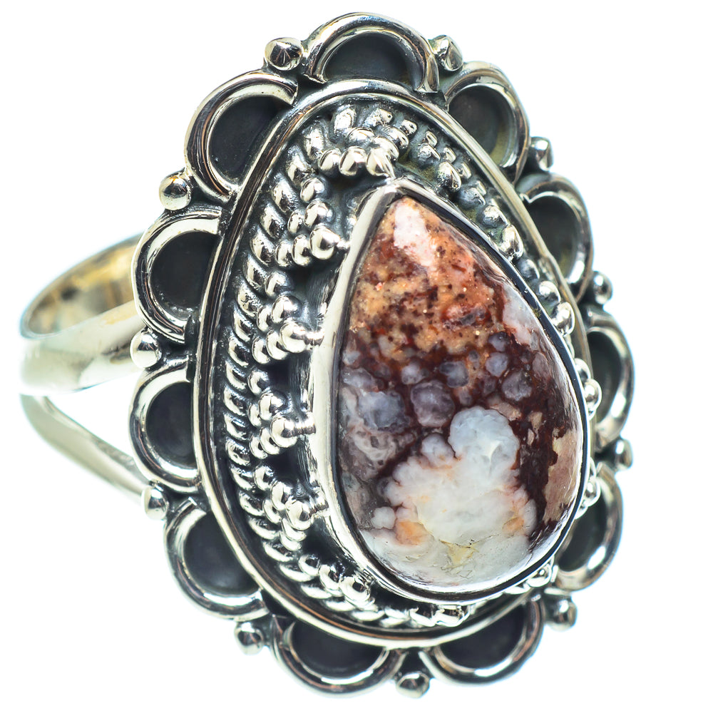 Peanut Wood Jasper Rings handcrafted by Ana Silver Co - RING58410