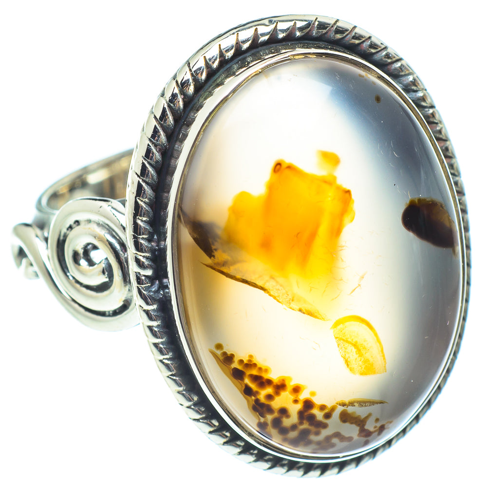Montana Agate Rings handcrafted by Ana Silver Co - RING58413
