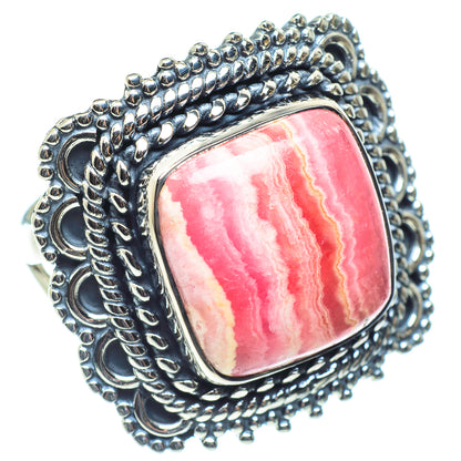 Rhodochrosite Rings handcrafted by Ana Silver Co - RING58415