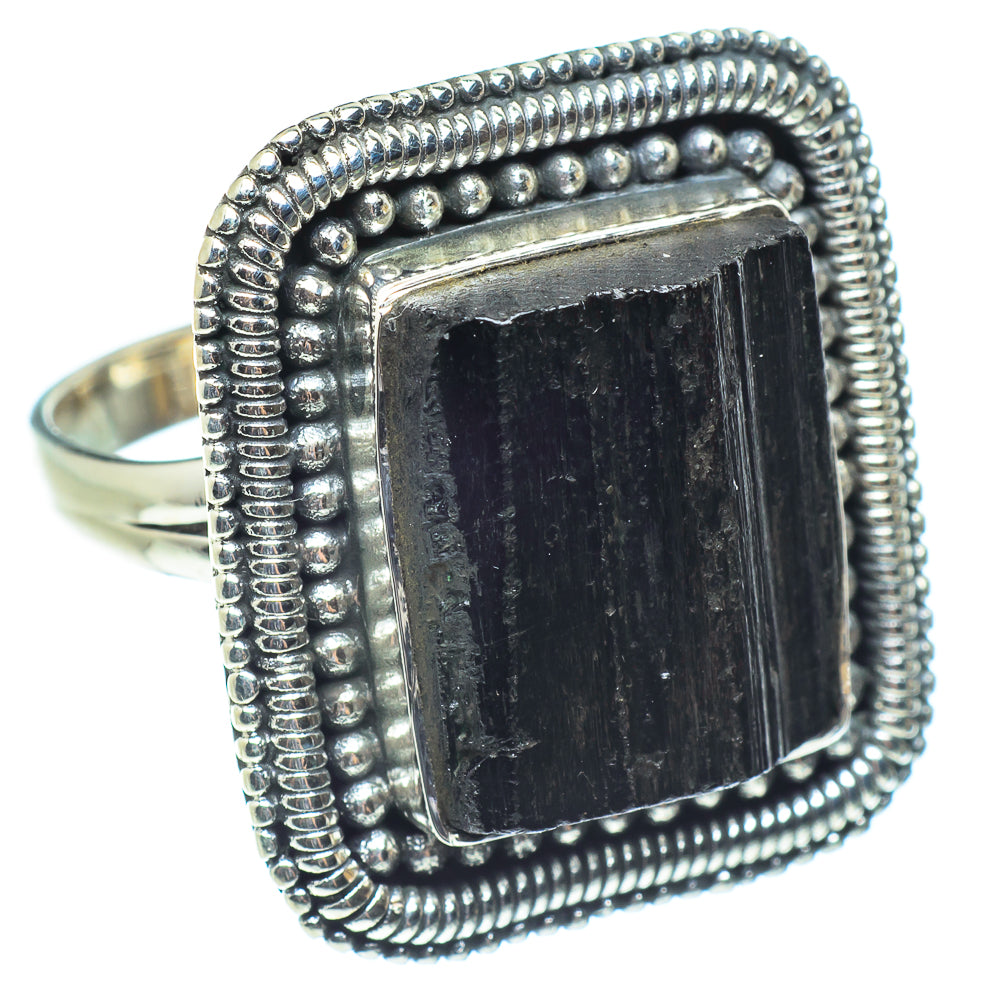 Tektite Rings handcrafted by Ana Silver Co - RING58419