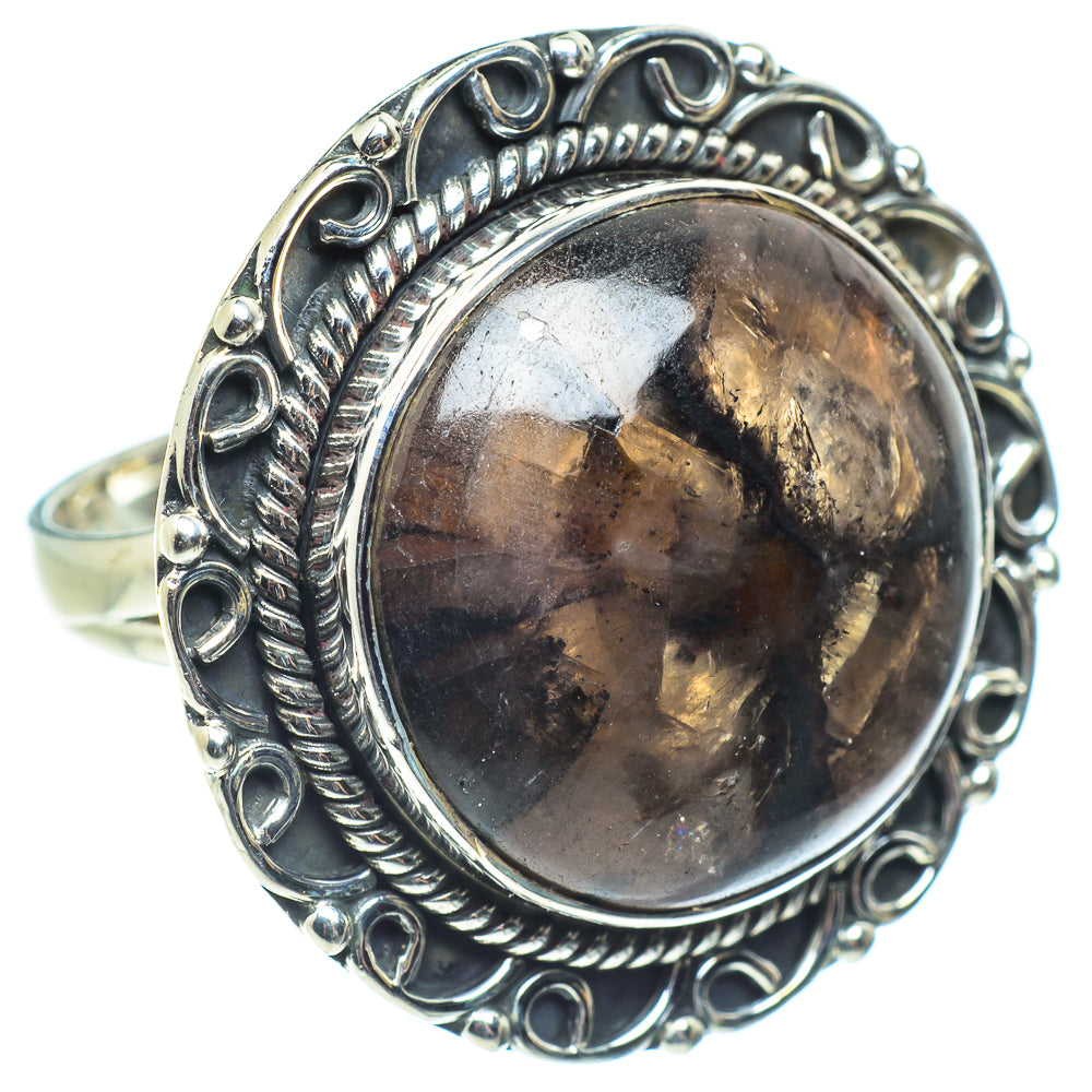 Chiastolite Rings handcrafted by Ana Silver Co - RING58421