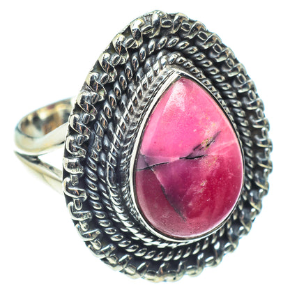 Rhodonite Rings handcrafted by Ana Silver Co - RING58426
