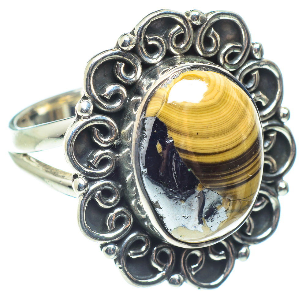 Schalenblende Rings handcrafted by Ana Silver Co - RING58428 - Photo 2