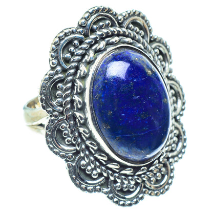 Lapis Lazuli Rings handcrafted by Ana Silver Co - RING58431
