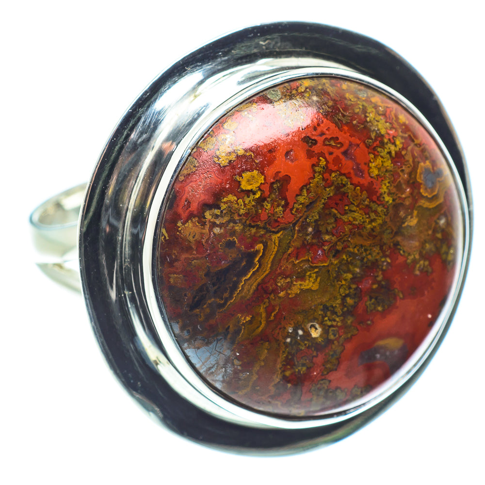 Moroccan Agate Rings handcrafted by Ana Silver Co - RING58438