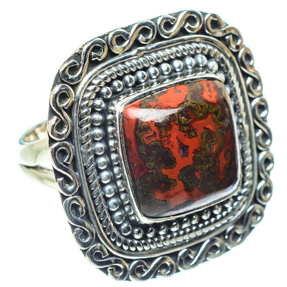 Moroccan Agate Rings handcrafted by Ana Silver Co - RING58448