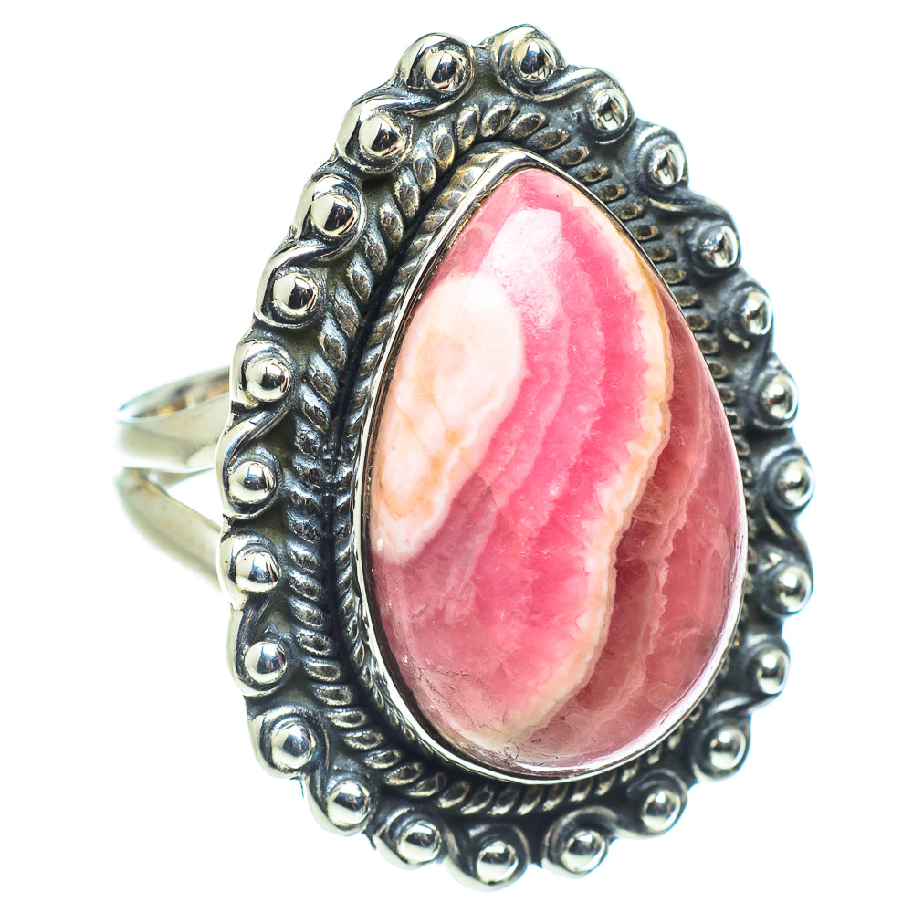 Rhodochrosite Rings handcrafted by Ana Silver Co - RING58455