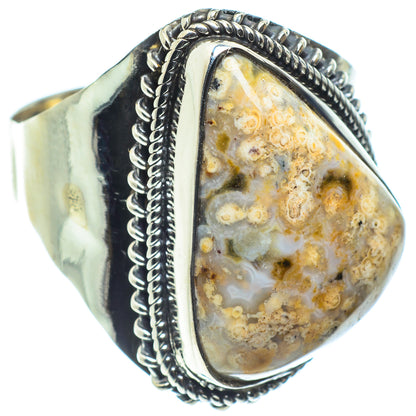 Ocean Jasper Rings handcrafted by Ana Silver Co - RING58460