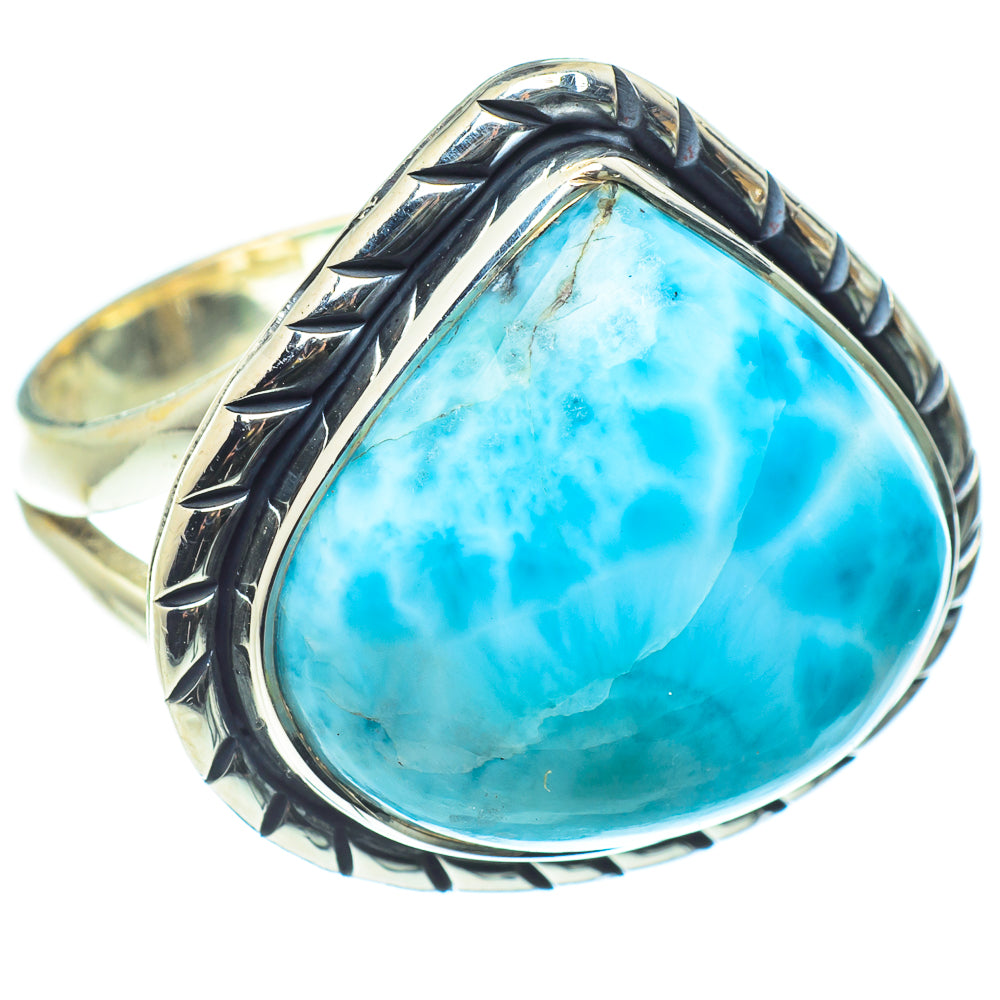 Larimar Rings handcrafted by Ana Silver Co - RING58462