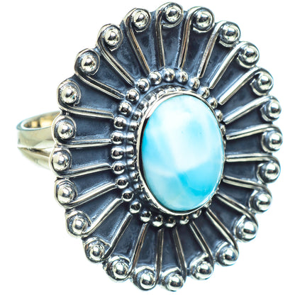 Larimar Rings handcrafted by Ana Silver Co - RING58467