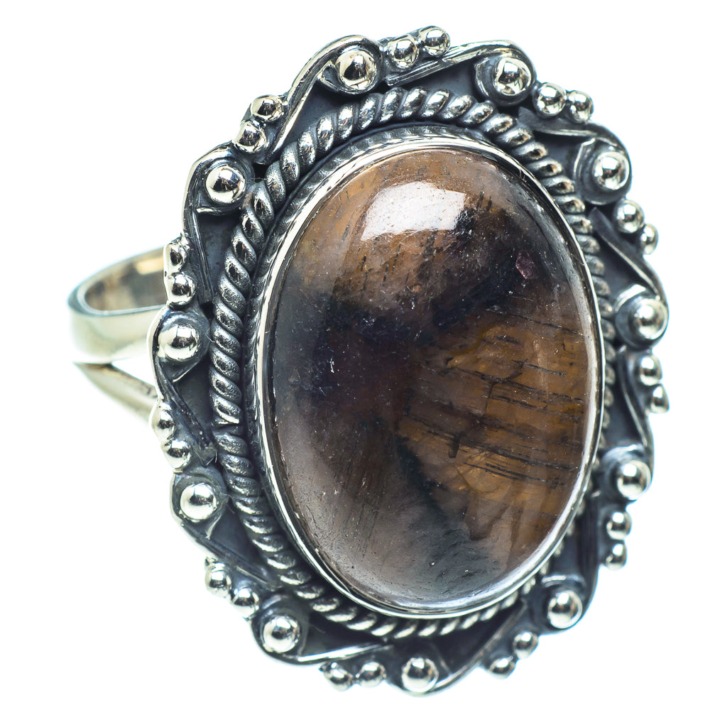 Chiastolite Rings handcrafted by Ana Silver Co - RING58478