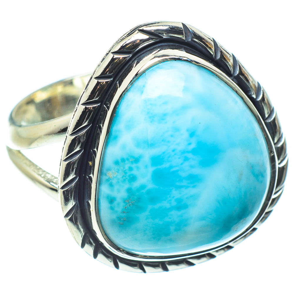 Larimar Rings handcrafted by Ana Silver Co - RING58500