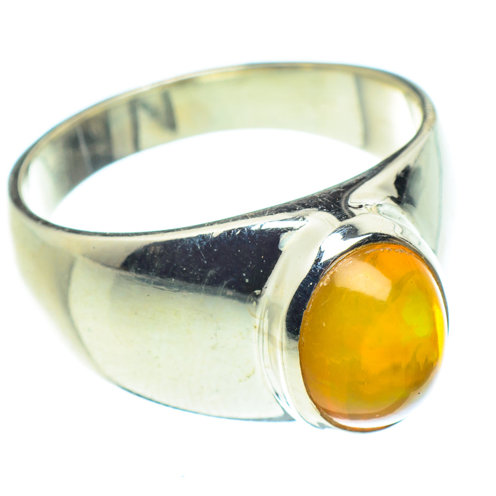 Ethiopian Opal Rings handcrafted by Ana Silver Co - RING58501