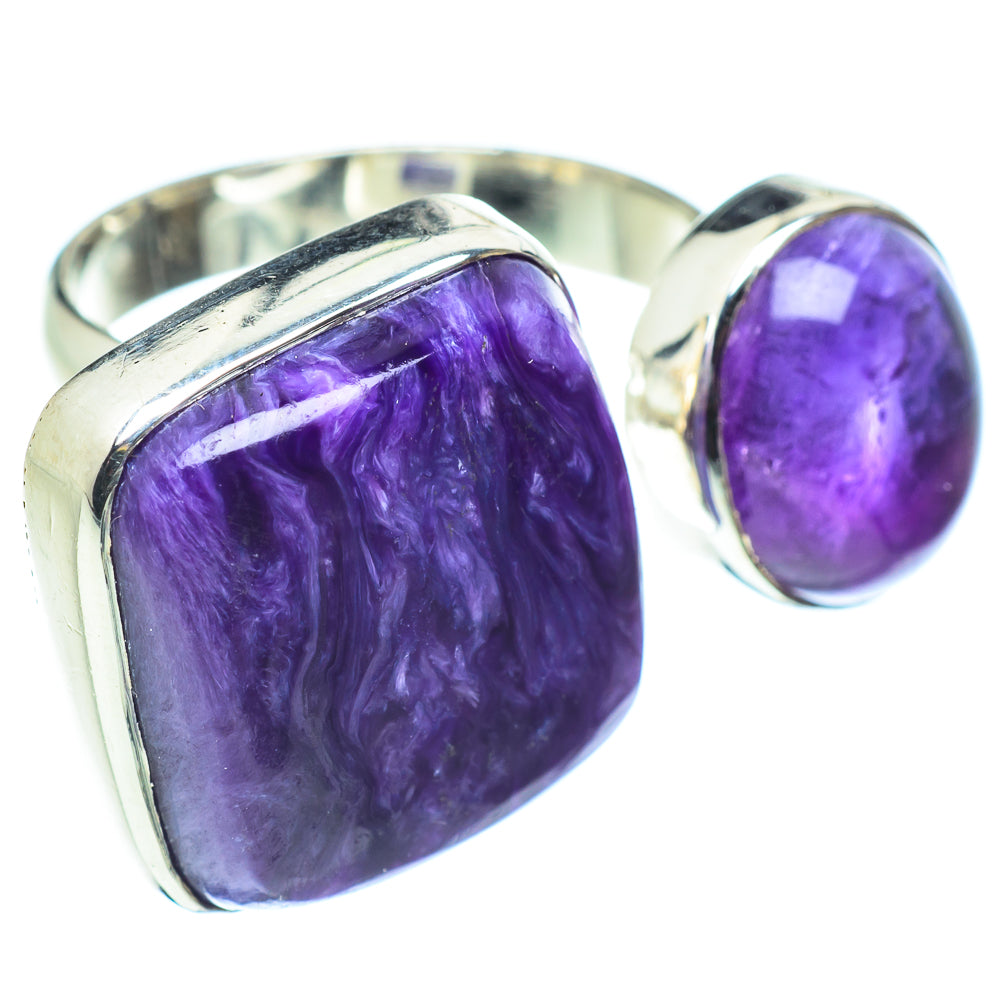 Charoite Rings handcrafted by Ana Silver Co - RING58502