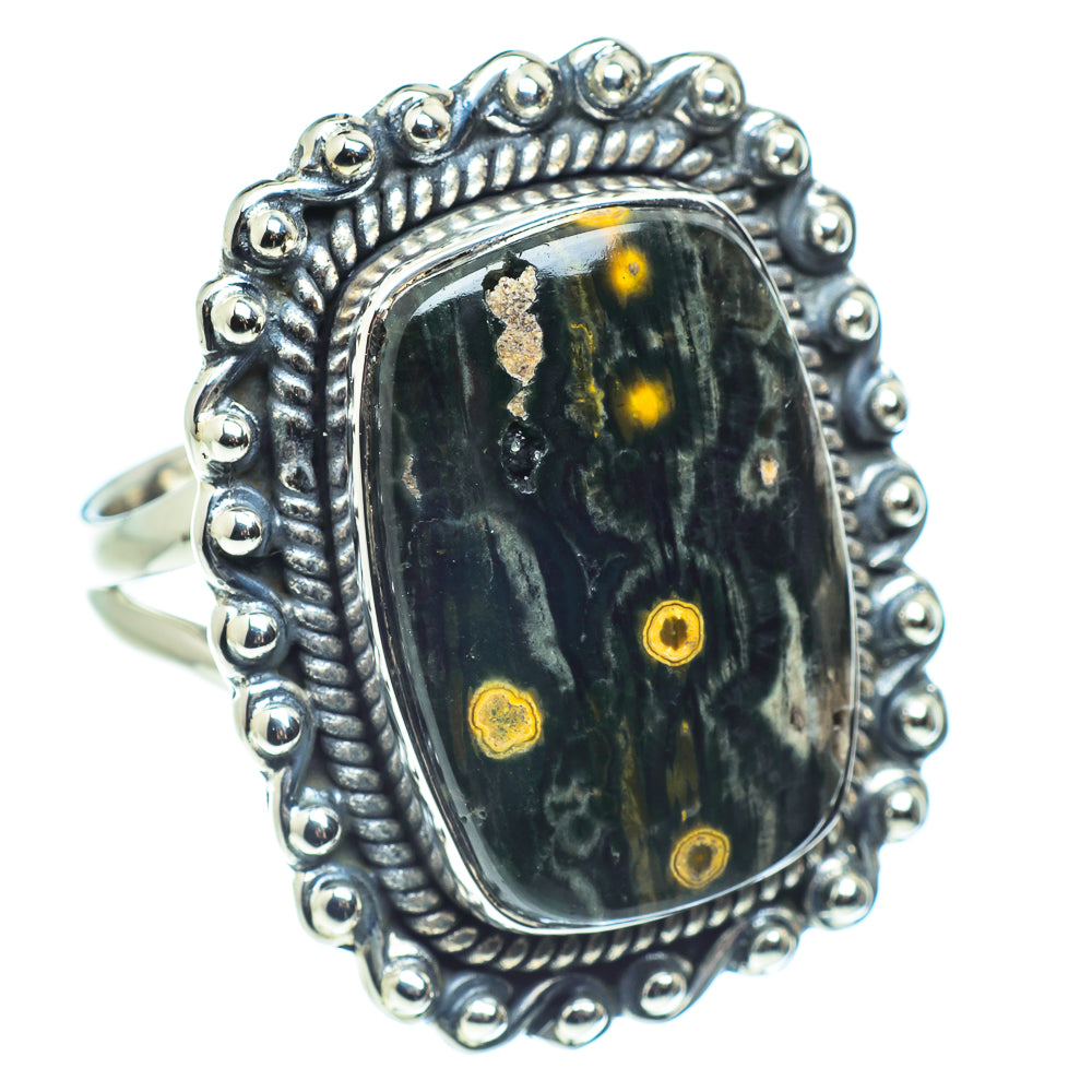 Ocean Jasper Rings handcrafted by Ana Silver Co - RING58531