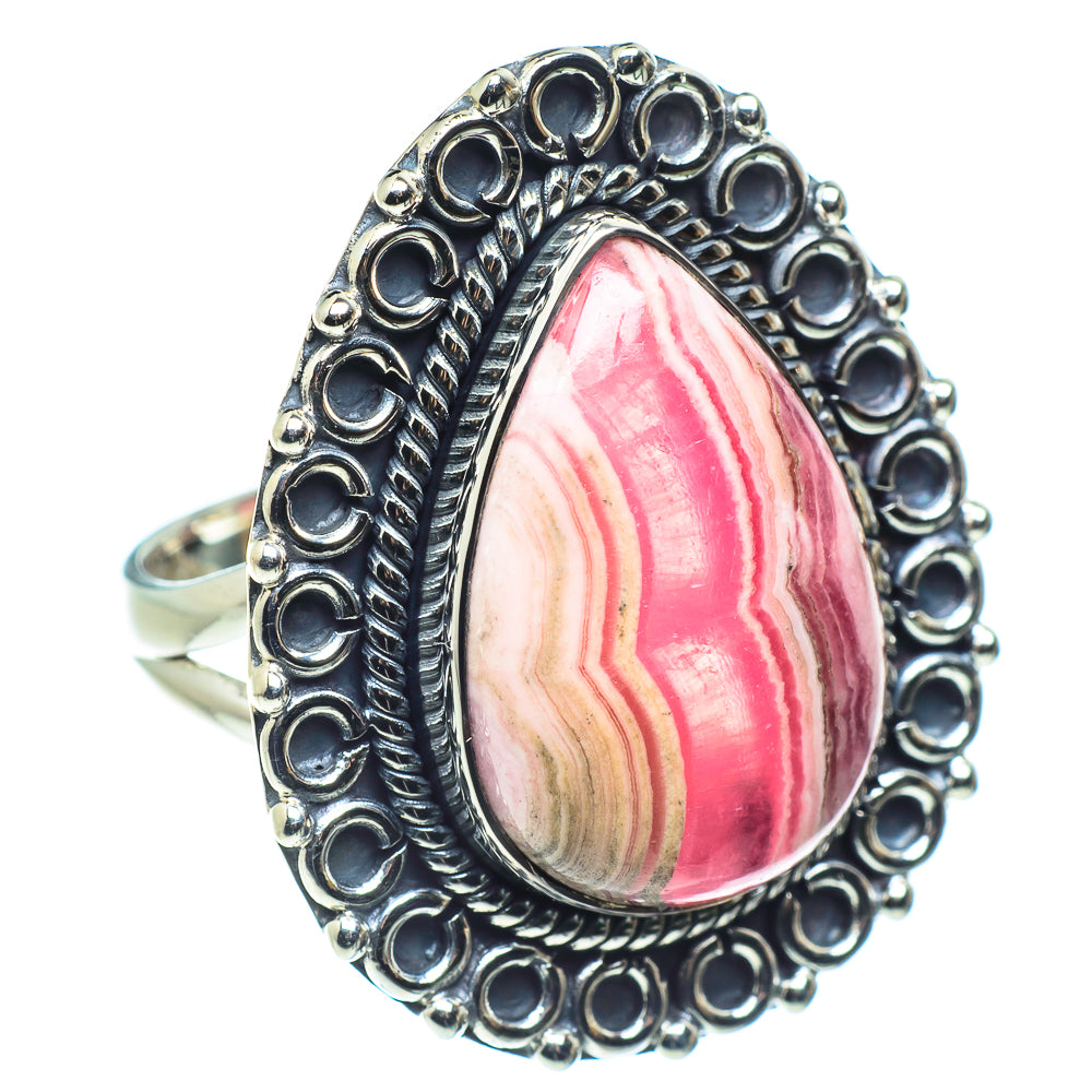 Rhodochrosite Rings handcrafted by Ana Silver Co - RING58535
