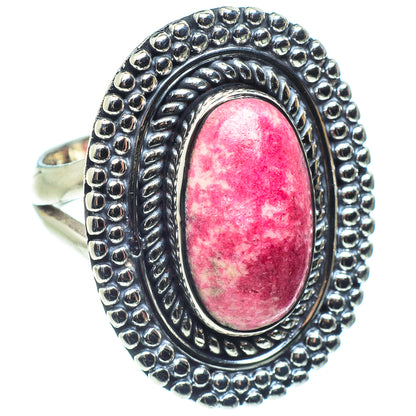 Thulite Rings handcrafted by Ana Silver Co - RING58537