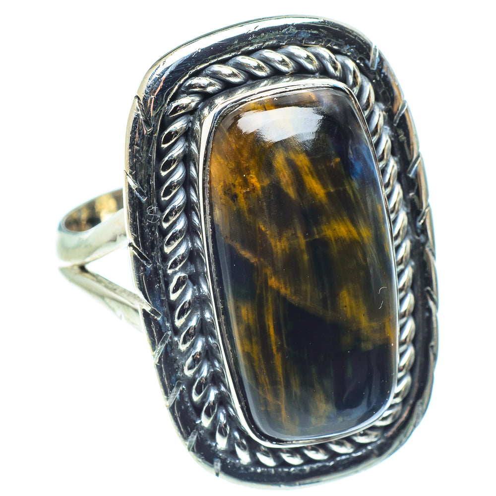 Pietersite Rings handcrafted by Ana Silver Co - RING58544