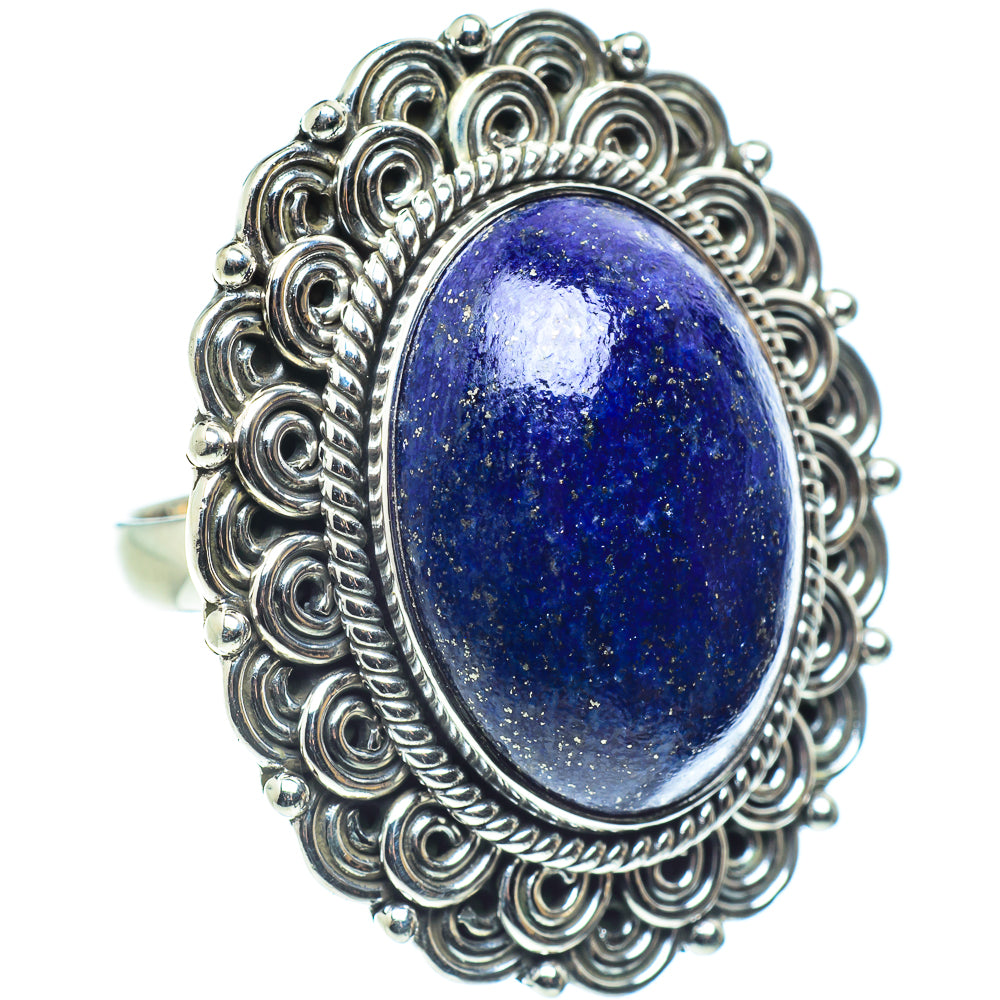 Lapis Lazuli Rings handcrafted by Ana Silver Co - RING58550